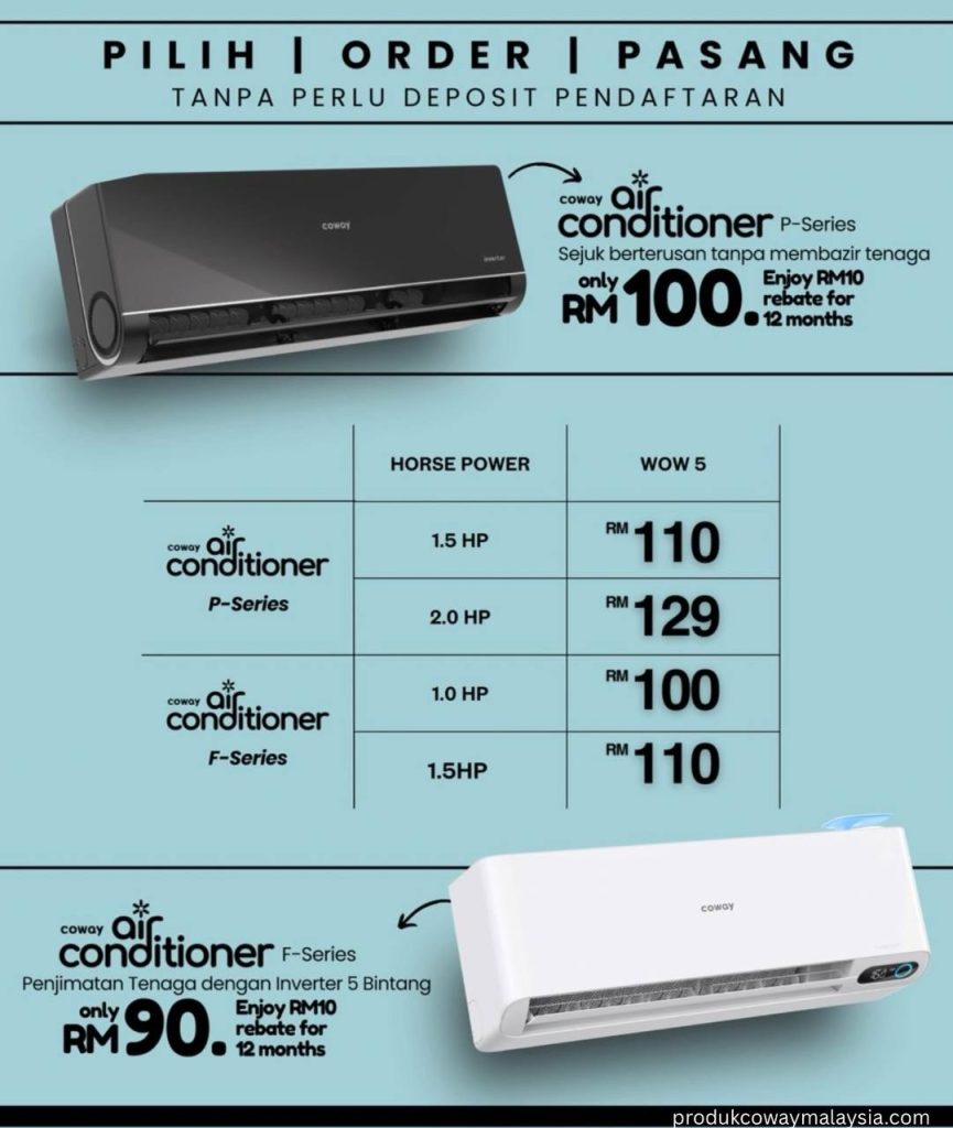 Promosi Aircond Coway Inverter