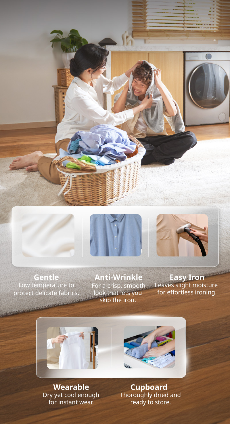 5 mod pengering Coway Washer Dryer