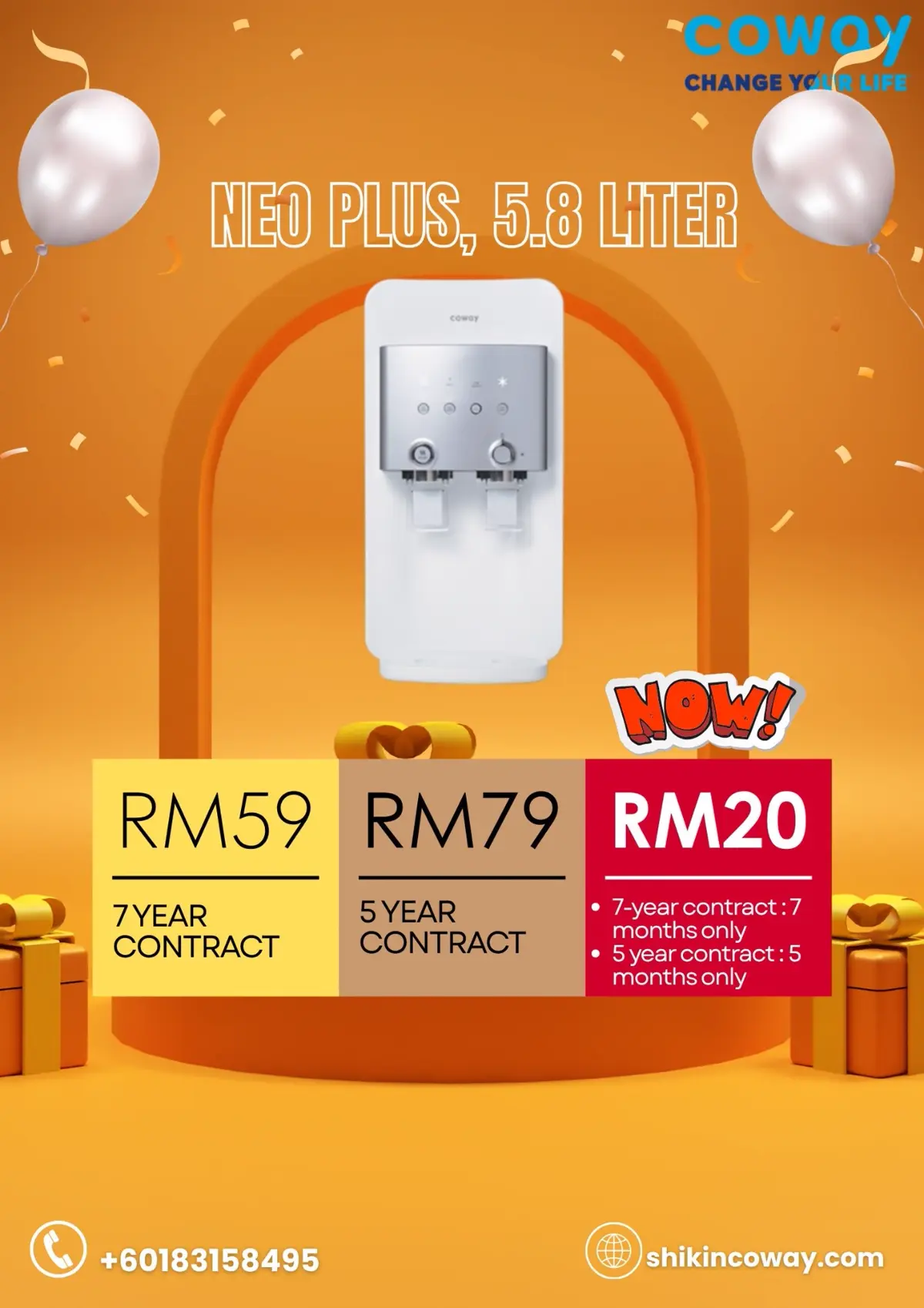 Poster Coway Neo Plus