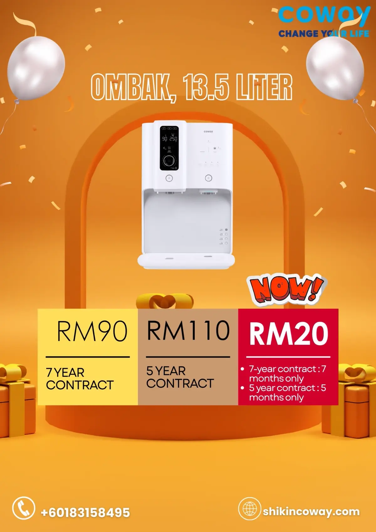 Promosi Coway Ombak